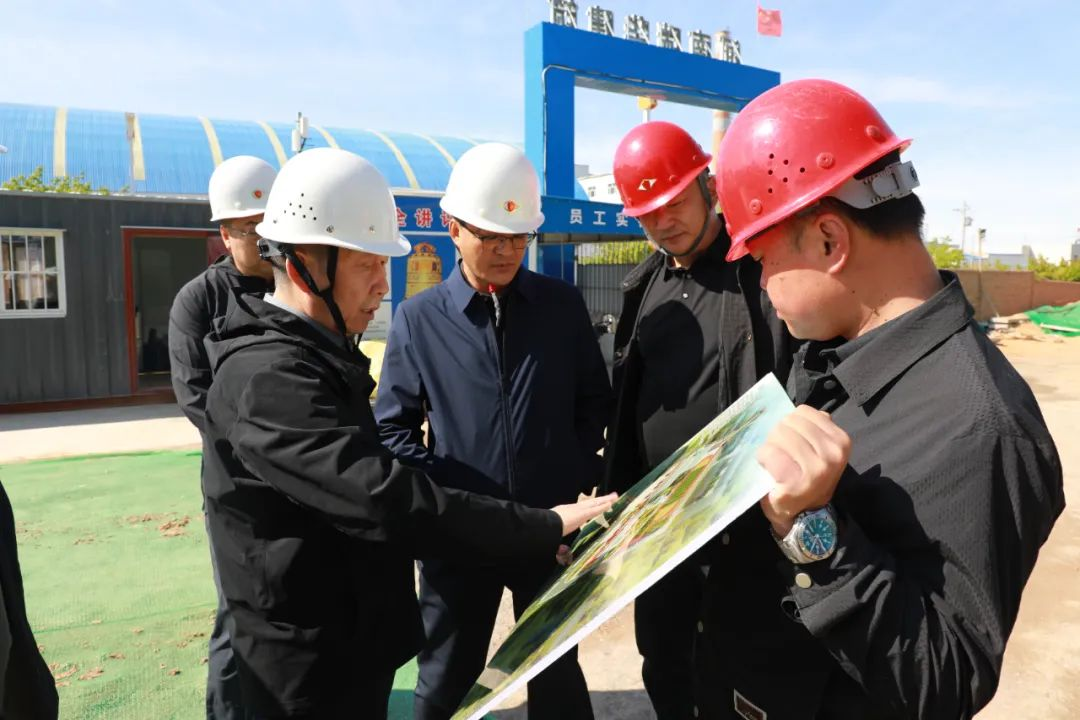 双宝督导调研重点工程建设项目